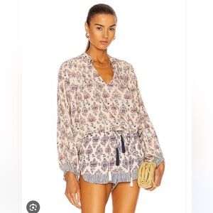 Natalie Martin Cream Lizzy shirt
